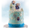 2D Elsa a Anna na tortu - Sviečka